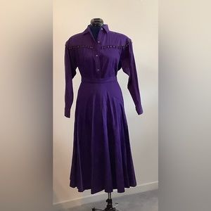 Western top and skirt outfit